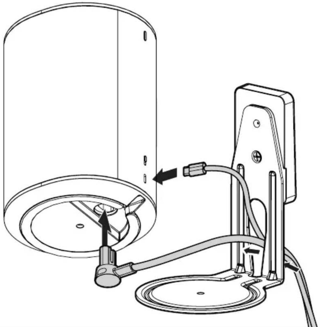SANUS WSFME12 - Attach Bracket to Wall Plate - 4