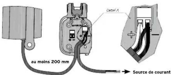 Busch + Müller LEVAL - Raccordement électrique du LEVAL en même temps que le phare, sur la sortie d'éclairage du moteur de l'E-Bike - 1