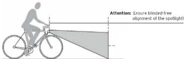 Busch + Müller IQ-XS - Height adjustments of the light - 1