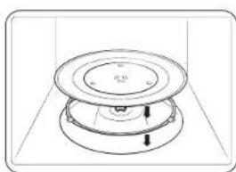 SAMSUNG MG23DG4524AG - Plateau tournant - 1