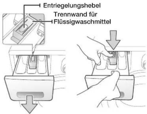 SAMSUNG WF8704BPA - WASCHMITTELBEHÄLTER UND EINSCHUB REINIGEN - 1