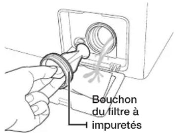 SAMSUNG WF8704BPA - NETTOYER LE FILTRE À IMPURETÉS - 1