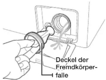 SAMSUNG WF8704BPA - REINIGEN DER FREMDKÖRPERFALLE - 1