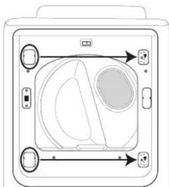 SAMSUNG DV400GWHDWR - DOOR REVERSAL - 5