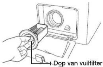 SAMSUNG WD0804Y8E1 - HET VUILFILTER REINIGEN - 3