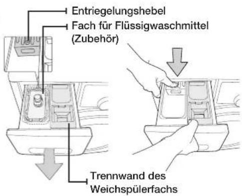 SAMSUNG WD0804Y8E1 - WASCHMITTELBEHÄLTER UND EINSCHUB REINIGEN - 1