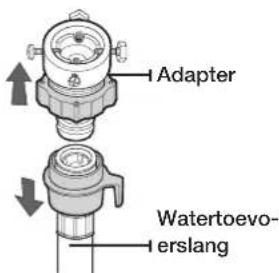 SAMSUNG WD0804Y8E1 - De watertoevoerslang aansluiten - 1