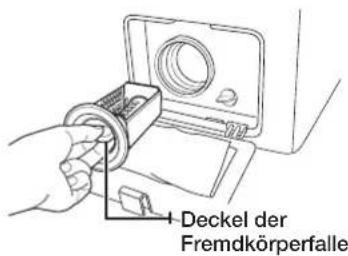 SAMSUNG WD0804Y8E1 - FREMDKÖRPERFALLE REINIGEN - 2