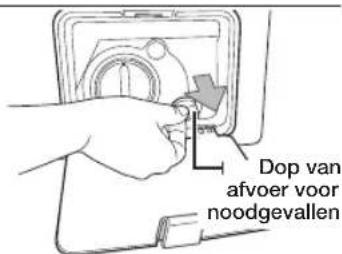 SAMSUNG WF1704YPC2 - DE WASMACHINE LATEN LEEGLOPEN IN EEN NOODGEVAL - 2