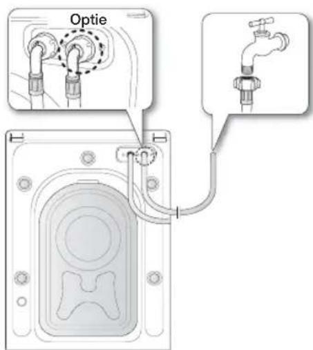 SAMSUNG WF0704F7V - De watertoevoerslang aansluiten - 2