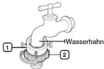 SAMSUNG WF1804YPV2 - Wasserzufuhrschlauch anschließen (ausgewählte Modelle) - 3
