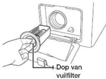 SAMSUNG WF0806Z8C3 - HET VUILFILTER REINIGEN - 3
