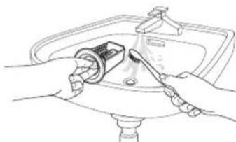 SAMSUNG WF0806Z8C3 - NETTOYER LE FILTRE À IMPURETÉS - 4