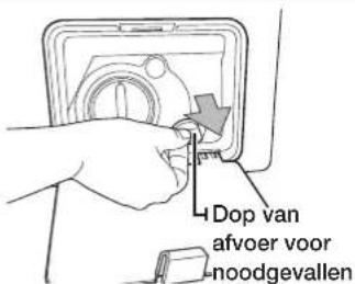 SAMSUNG WF0806Z8C3 - DE WASMACHINE LATEN LEEGLOPEN IN EEN NOODGEVAL - 2