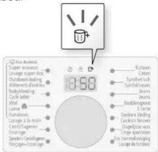 SAMSUNG WF0806Z8C3 - Message d'avertissement automatique de nettoyage du tambour - 1