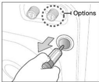 SAMSUNG WF0806Z8C3 - Enlever les vis de transport - 2