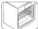 SAMSUNG NQ70CB700D12 - Replacing the racks - 1