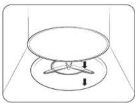 SAMSUNG NQ70CB700D12 - Soporte (para horno microondas) - 1