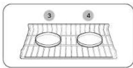 SAMSUNG NQ70CB700D12 - Rack and Pan placement - 1