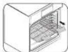 SAMSUNG NQ70CB700D12 - Replacing the racks - 2