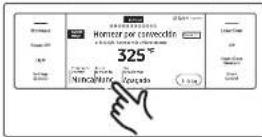 SAMSUNG NQ70CB700D12 - como configurar el hora para una cocción con inizio retraso - 1