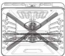 SAMSUNG NQ70CB700D12 - Using the gliding rack - 4
