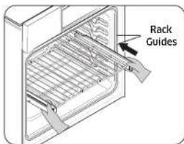 SAMSUNG NQ70CB700D12 - Using the gliding rack - 1