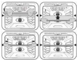 SAMSUNG NQ70CB700D12 - To Install the Divider into the Oven Cavity - 1