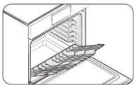 SAMSUNG NQ70CB700D12 - Replacing the wire rack steam and steam container - 1