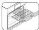 SAMSUNG NQ70CB700D12 - Replacing the racks - 4