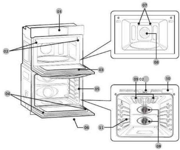 SAMSUNG NQ70CB700D12 - Introducciona su nuevo horno - 1