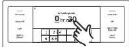 SAMSUNG NQ70CB700D12 - How to set the oven for timed cooking - 3