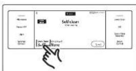 SAMSUNG NQ70CB700D12 - How to run a self-cleaning cycle - 3
