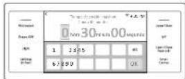 SAMSUNG NQ70CB700D12 - como configurar el hora para una cocción cronometrada - 2