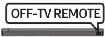 SAMSUNG HW-B67C - Adjusting the Soundbar volume with a TV remote control - 3