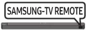 SAMSUNG HW-B67C - Adjusting the Soundbar volume with a TV remote control - 6