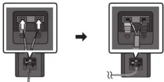 SAMSUNG HW-B67C - Connect the Wireless Receiver Module to 2 Surround Speakers - 1