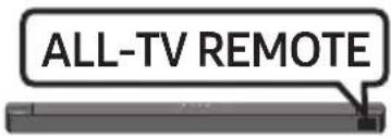 SAMSUNG HW-B67C - Adjusting the Soundbar volume with a TV remote control - 9