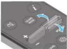 SAMSUNG HW-Q750B - Inserting Batteries before using the Remote Control (AAA batteries X 2) - 15