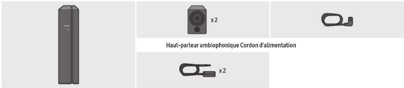 SAMSUNG HW-Q750B - Ensemble de haut-parleurs ambiophoniques sans fil (SWA-9100) - 1