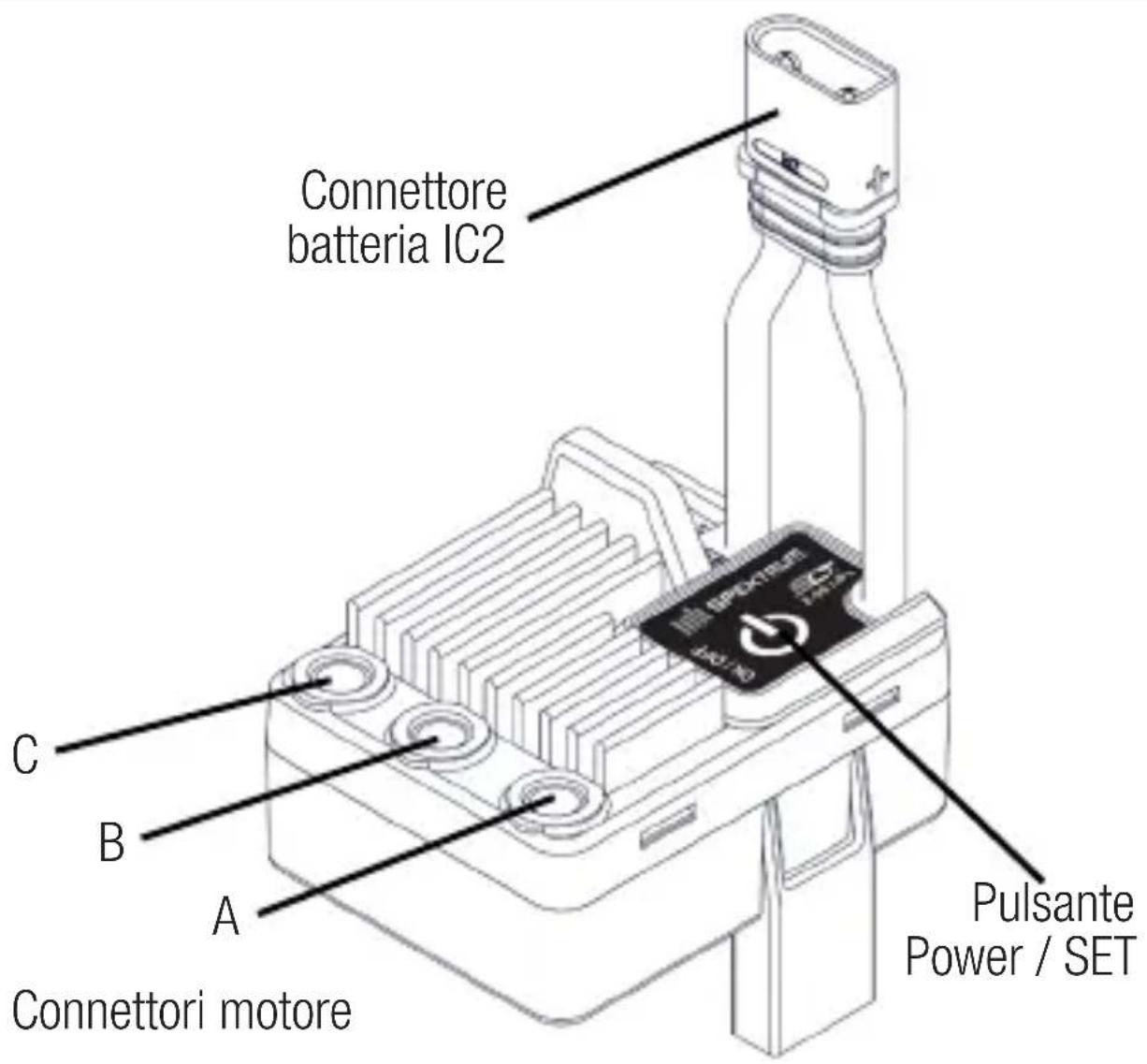 SPEKTRUM Firma 25A - Regolatore Firma 25 Ampere ESC con Ricevitore - 1