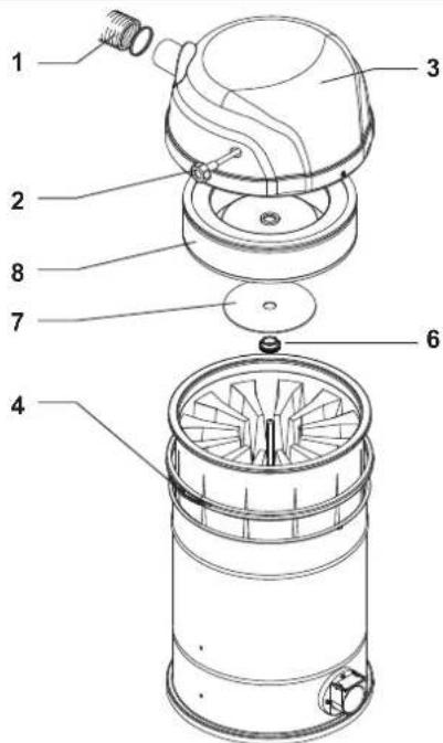NILFISK T75 - Recommended spare parts - 16