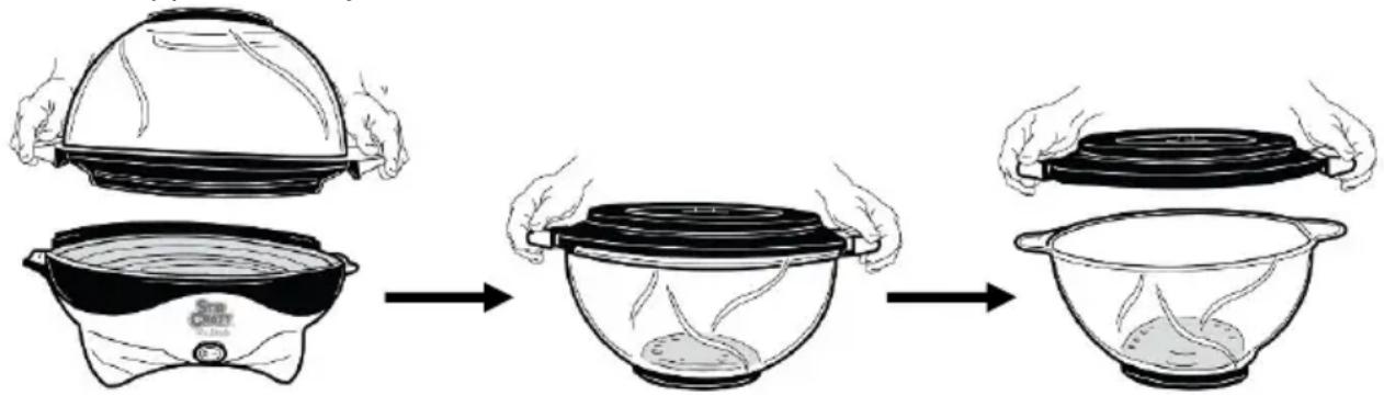 WestBend Stir Crazy Deluxe 82310CF - BEFORE USING FOR THE FIRST TIME - 1