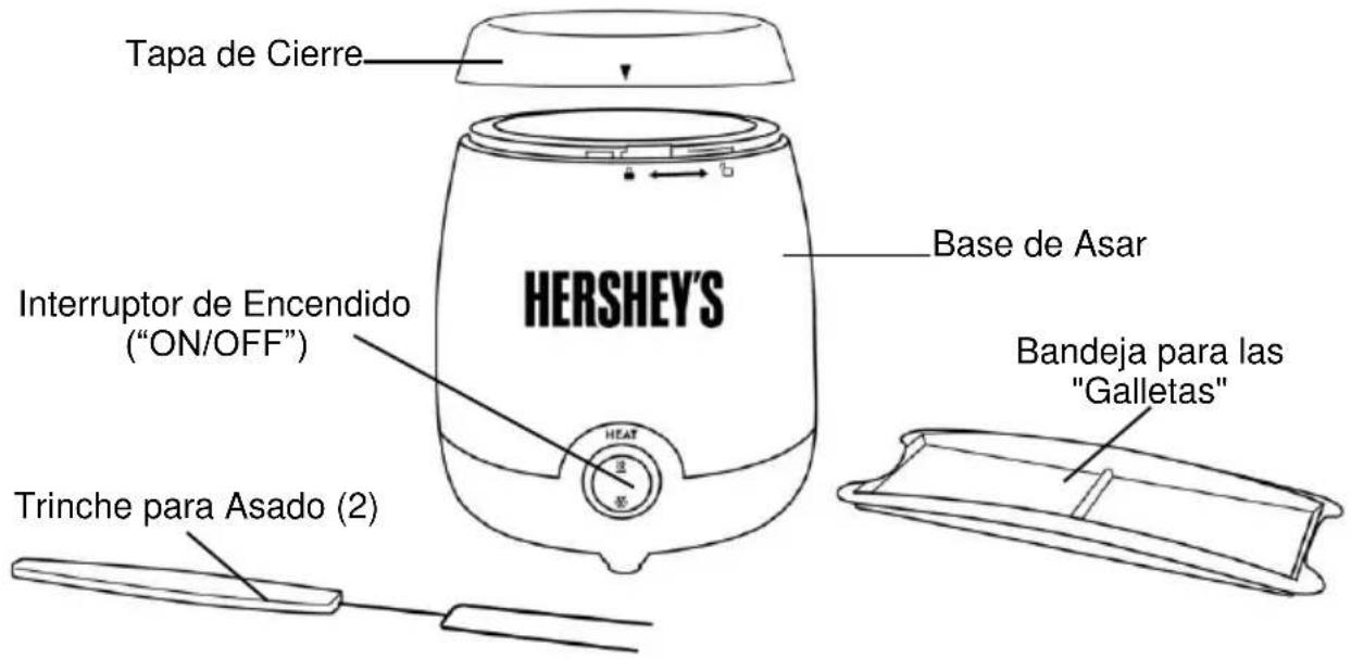 WestBend Hershey's S'mores Maker 6203 - CONSERVE ESTAS INSTRUCCIONES - 1