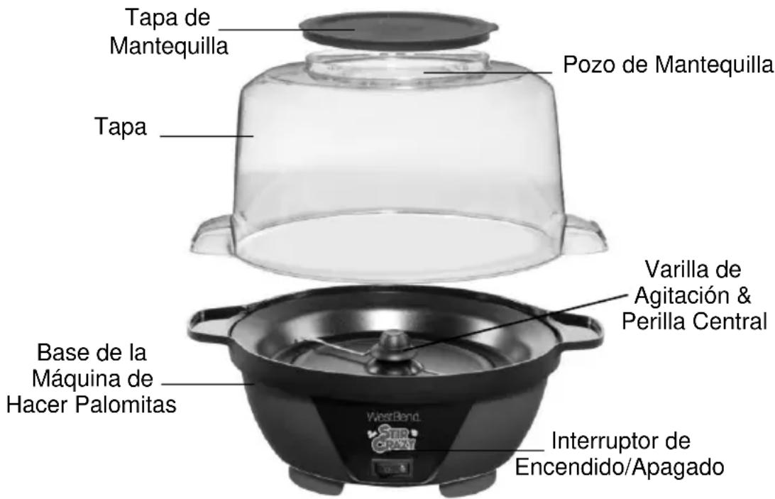 WestBend New Stir Crazy 82505 - CONSERVE ESTAS INSTRUCCIONES - 1