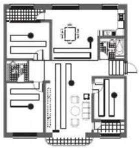 SAMSUNG SR8844 - Sie können den Robo-Sauger mit der Fernbedienung selbst steuern um eine bestimmte Stelle zu reinigen. - 1