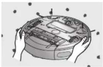 SAMSUNG SR8844 - REINIGEN DES ANTRIEBSRADS - 2
