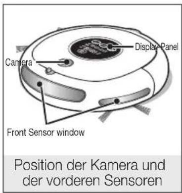 SAMSUNG SR8844 - Schalten Sie den Netzschalter unten am Sauger immer aus, ehe Sie den Robo-Sauger reinigen. - 2