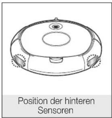 SAMSUNG SR8844 - Schalten Sie den Netzschalter unten am Sauger immer aus, ehe Sie den Robo-Sauger reinigen. - 4