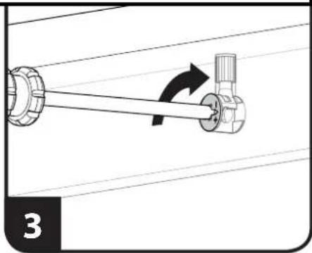SANUS BFV146 - Using the Cam Screw [12] to assemble panels: - 3